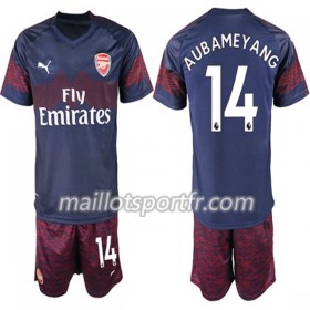 Maillot de Foot Arsenal FC Pierre-Emerick Aubameyang 14 Enfant Extérieur 2018/19